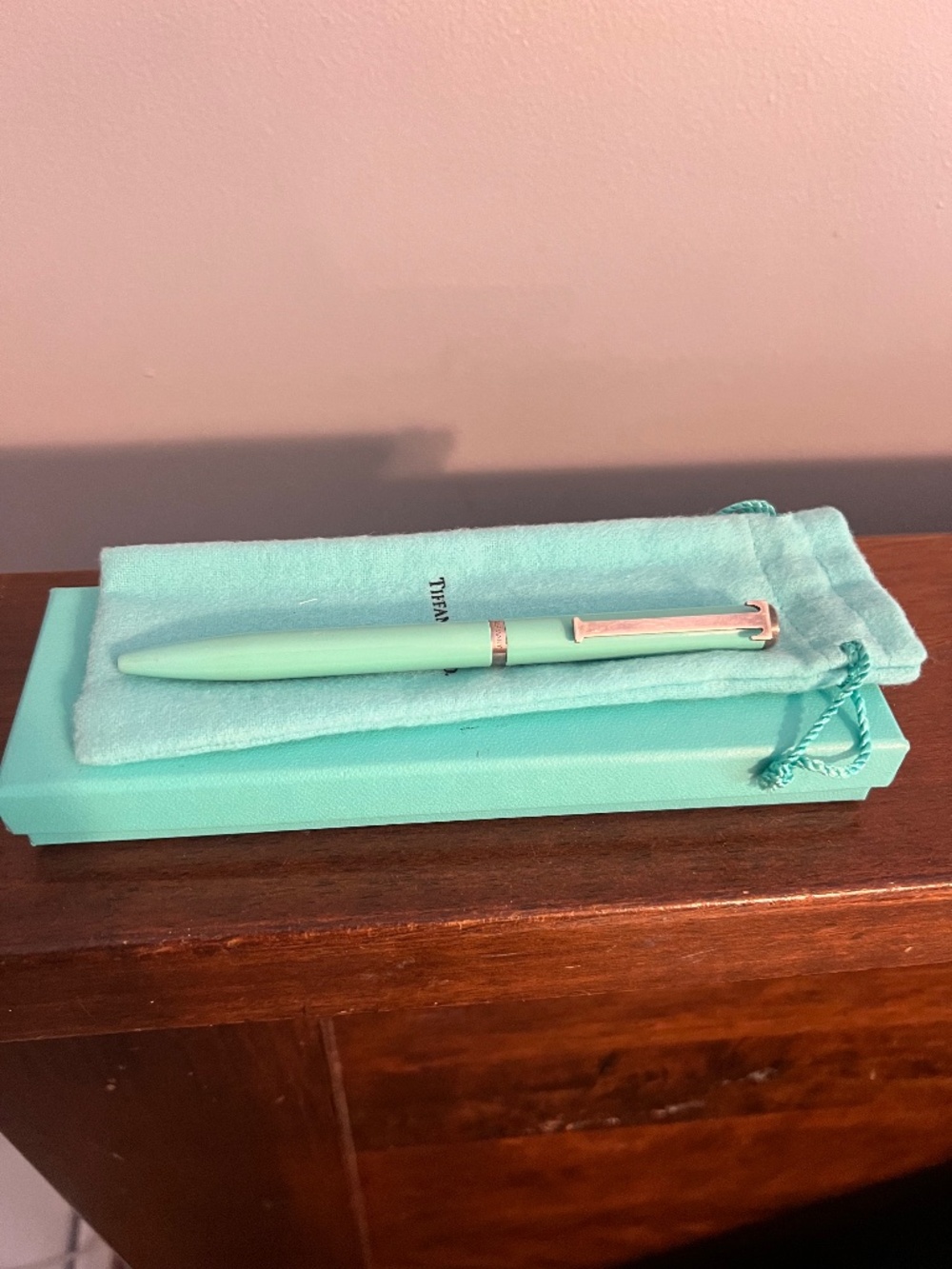 Tiffany blue pen